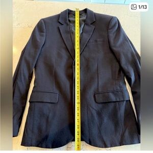 Jack Wills Navy Wool Blend Suit 38R Jacket / 30R Pants – Classic Fit